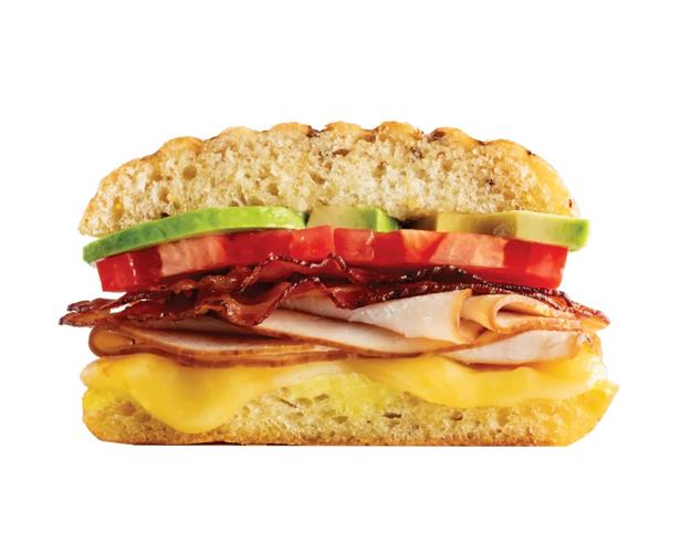 Turkey Bacon Avocado WHITE