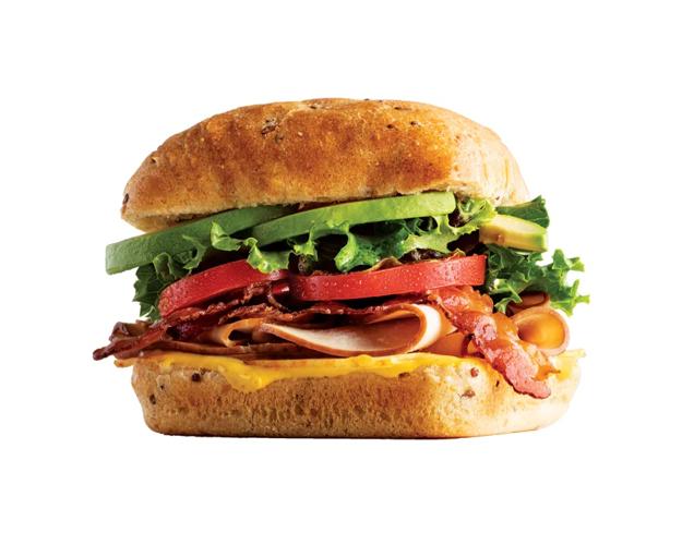 Turkey Avocado Club WHITE