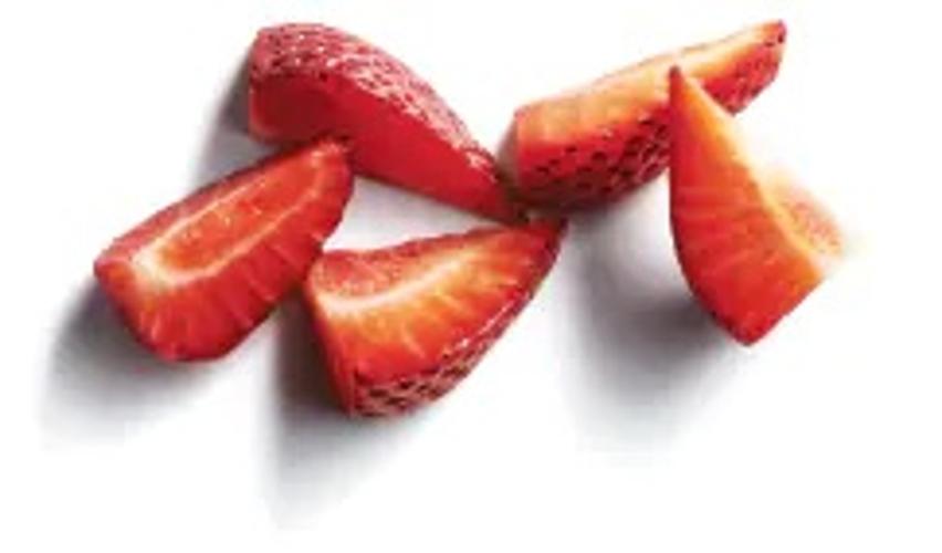 Sliced Strawberries