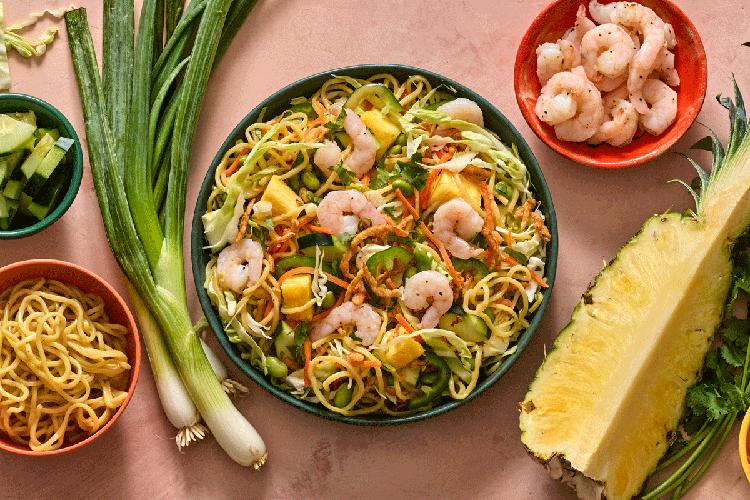 Cold Sesame Noodle Salad