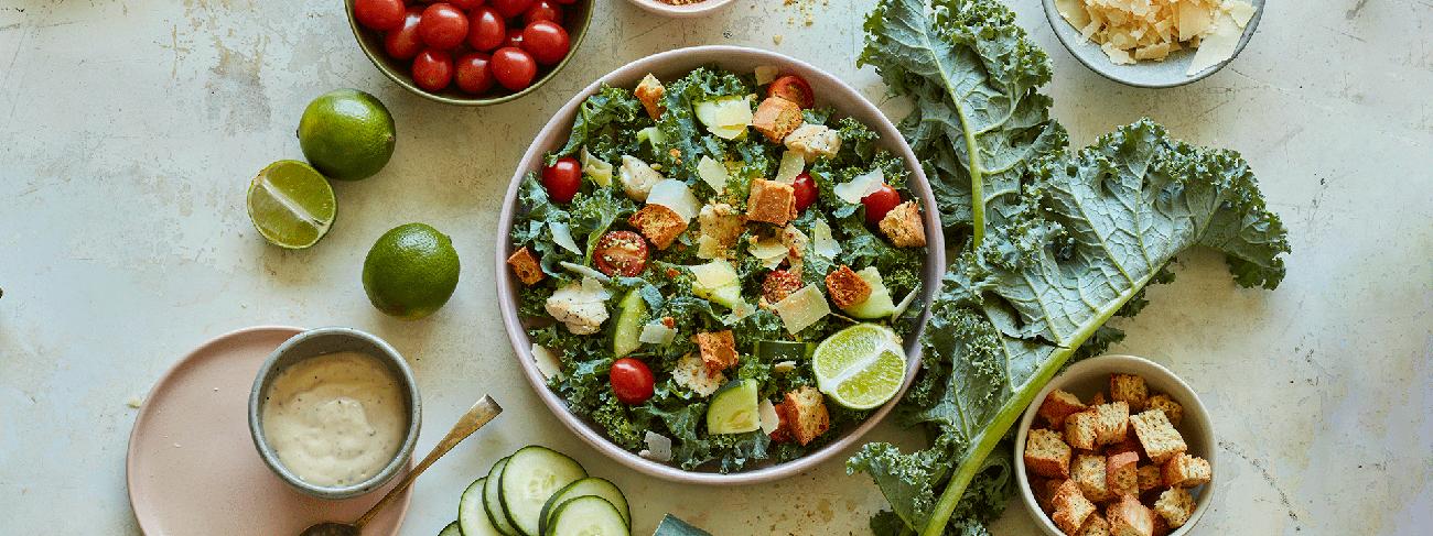 Kale Chicken Caesar