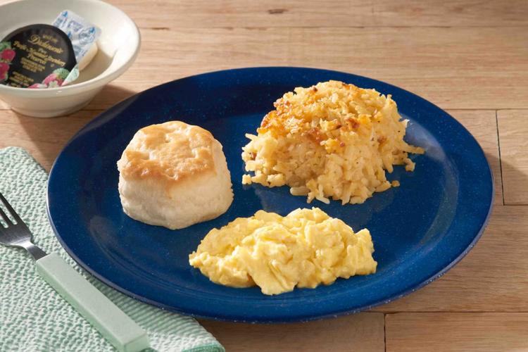 Biscuit and Scrambled Egg