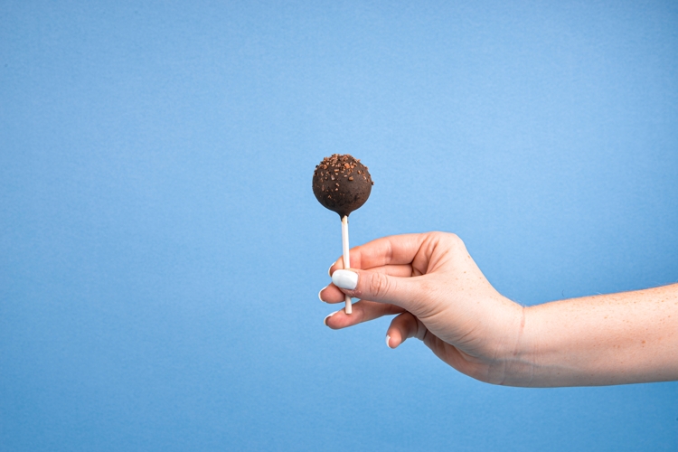 Sea Salt Caramel Cake Pop