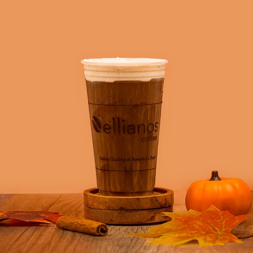 Vanilla Cold Brew with Pumpkin Cold Foam