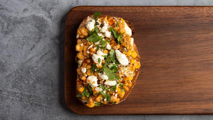 Mexican Street Corn Bruschetta