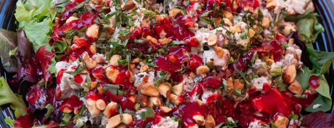 Raspberry Chicken Salad (Serves 4-6)