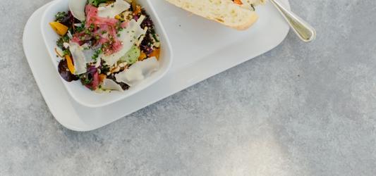 Half Panini + Half Salad